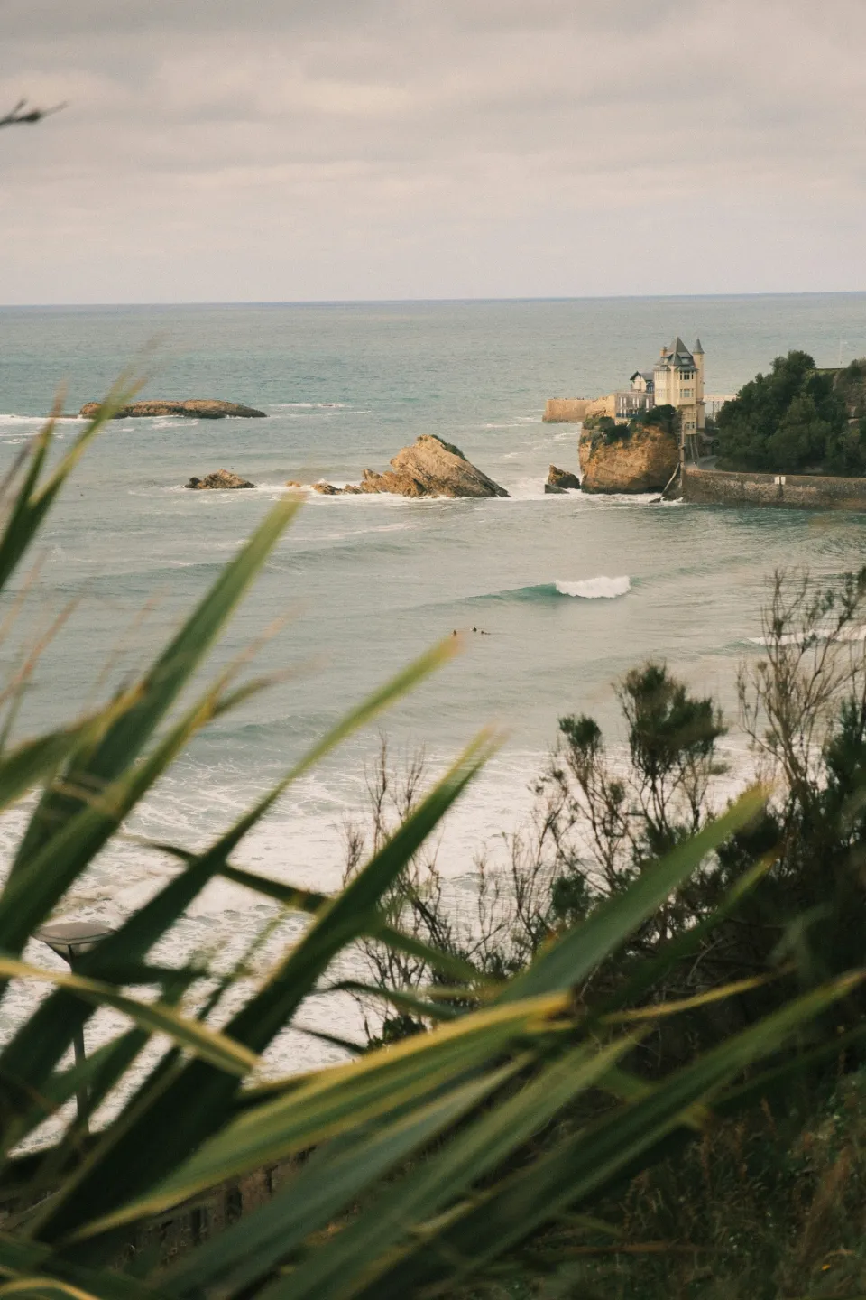 Biarritz, on the Basque coast